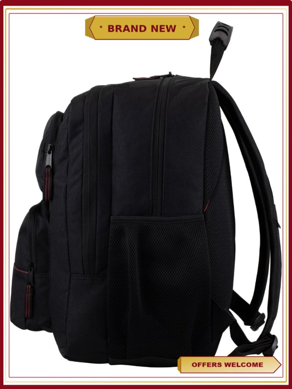 Durable Multi-Compartment Padded Shoulder Straps Backpack - Picture 4 of 8